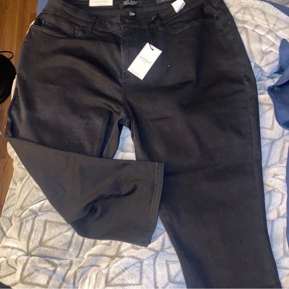 Judy blue black capri pants size 20
